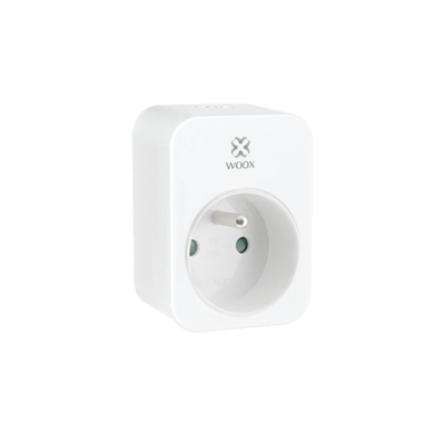 WOOX WIFI SMART PLUG FRENCH (PIN) WITH ENERGY MONITOR