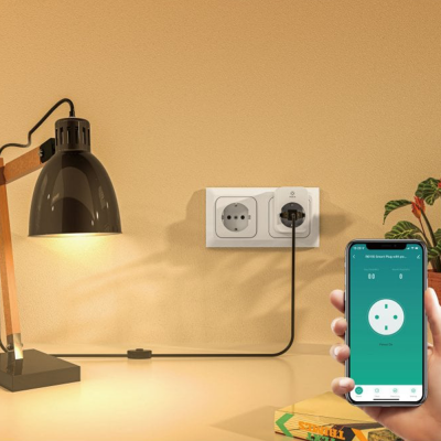 WOOX WIFI SMART PLUG FRENCH (PIN) WITH ENERGY MONITOR