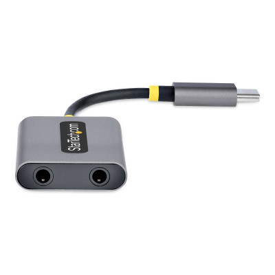 StarTech USB-C Headphone Splitter&#47;Dongle with Mic