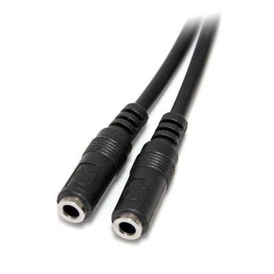 StarTech Slim Stereo Y Cable 3.5 to 2x 3.5mm