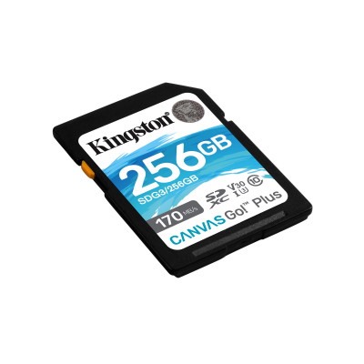 Kingston 256GB SDXC Canvas Go Plus