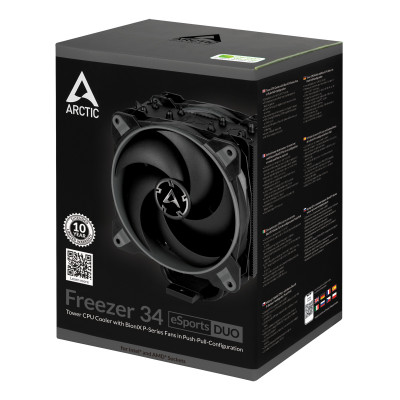 ARCTIC Freezer 34 eSports Duo CPU Cooler For Int S1200/1700