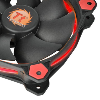 Thermaltake Riing 12 LED Red  Fans 3 Pack