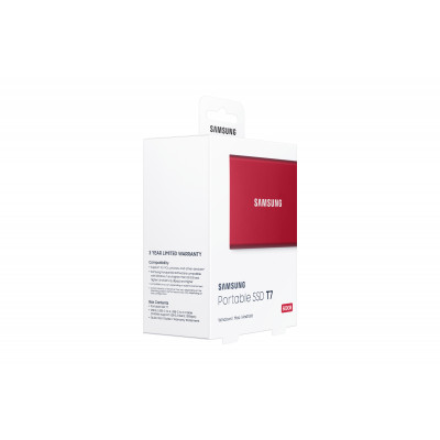 Samsung Portable SSD T7 500GB Red