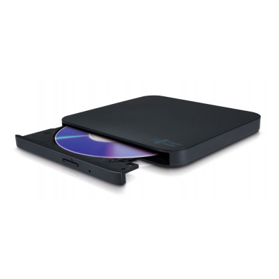 HITACHI DVD-RW  Extern Slimline Black Multi OS