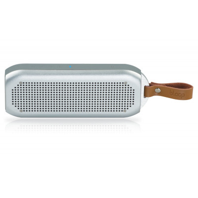 DIVACORE BLOOP Metal Waterproof IPX7 Bluetooth Speaker Silvr
