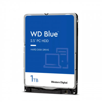 2.5 HDD WD Scorpio Blue 1TB 5400RPM SATA 6 Gb/s 128 MB 9.5mm