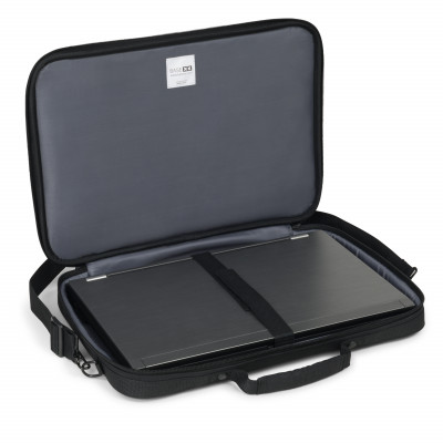 D115 Dicota BASE XX Laptop Bag Clamshell 14-15.6" Black
