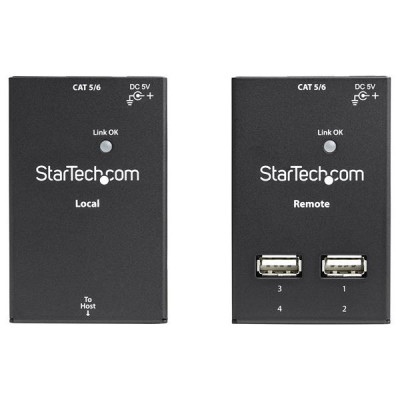 StarTech 4 Port USB 2.0-Over-Cat5-or-6 Extender
