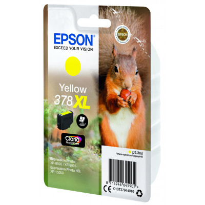 Epson Ink&#47;378XL Squirrel 9.3ml YL