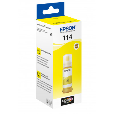 Epson Ink&#47;114 EcoTank Yellow ink bottle