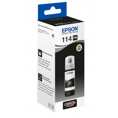 Epson Ink&#47;114 EcoTank Photo Black ink bottle