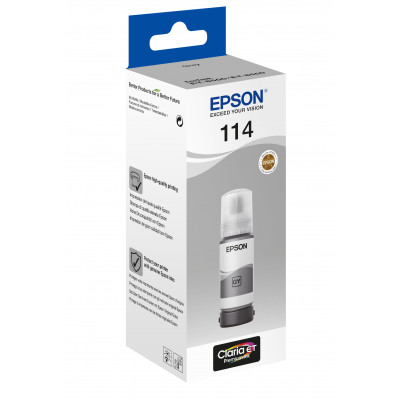 Epson Ink&#47;114 EcoTank Grey ink bottle