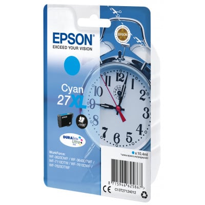 Epson Ink&#47;27XL Alarm Clock 10.4ml CY