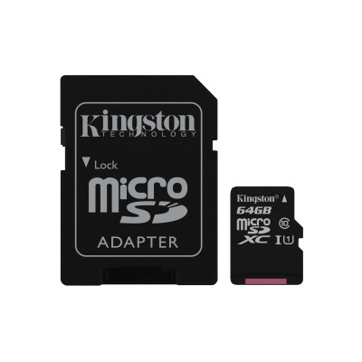 Kingston MICRO SECURE DIGITAL 64GB SDHC CLASS 10