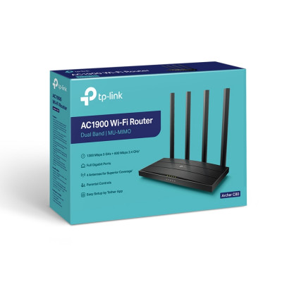 TP-Link Archer C80 Wireless Router 4-port switch