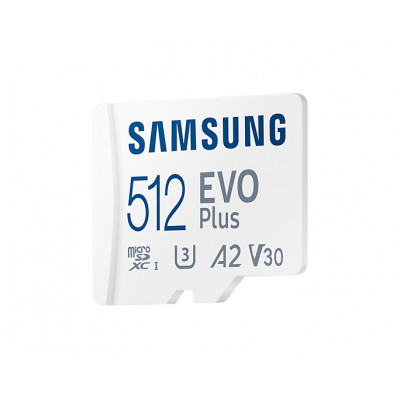 Samsung Micro SD 512GB EVO PLUS 2021+SD Adapter