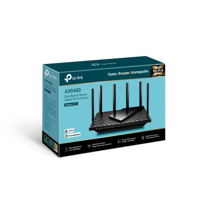 TP-Link AX5400 Dual-Band Wi-Fi 6 RouterSPEED: 5