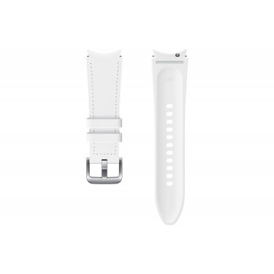 Samsung Hybrid Band (20mm, S/M) - wit - voor Samsung Galaxy     Watch 4