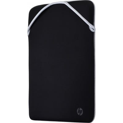 HP Reversible Protective 14.1-inch Silver Laptop Sleeve notebook case 35.8 cm (14.1") Sleeve case Black