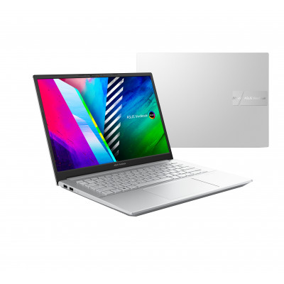 ASUS VivoBook Pro 14 OLED M3401QC-KM051W 5800H Notebook 35.6 cm (14") WQXGA+ AMD Ryzen™ 7 16 GB DDR4-SDRAM 512 GB SSD NVIDIA GeForce RTX 3050 Wi-Fi 6 (802.11ax) Windows 11 Home Silver