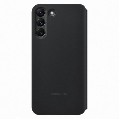 Samsung Clear View cover - black - for Samsung Galaxy S22+