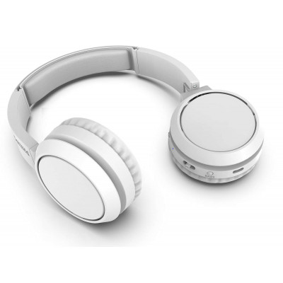 Philips 4000 series TAH4205WT/00 hoofdtelefoon/headset Draadloos Hoofdband Oproepen/muziek USB Type-C Bluetooth Wit