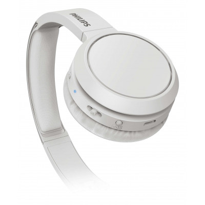 Philips 4000 series TAH4205WT/00 hoofdtelefoon/headset Draadloos Hoofdband Oproepen/muziek USB Type-C Bluetooth Wit
