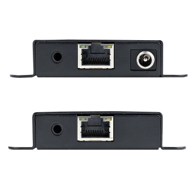 StarTech.com EXTEND-HDMI-4K40C6P1 extension audio/video Émetteur et récepteur AV Noir
