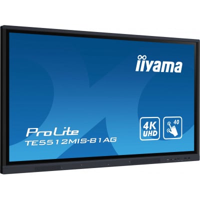 iiyama TE5512MIS-B1AG beeldkrant Digitale signage flatscreen 139,7 cm (55") LED Wifi 400 cd/m² 4K Ultra HD Zwart Touchscreen Type processor Android 11 16/7