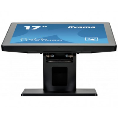 iiyama ProLite T1721MSC-B1 computer monitor 43,2 cm (17") 1280 x 1024 Pixels SXGA LED Touchscreen Tafelblad Zwart