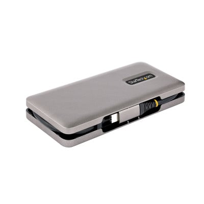 StarTech.com HB31CM4CPD3 notebook dock & poortreplicator Bedraad USB 3.2 Gen 2 (3.1 Gen 2) Type-C Grijs