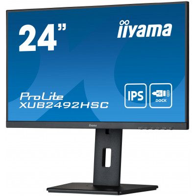 2ème choix - état neuf: iiyama ProLite XUB2492HSC-B5 LED display 61 cm (24'') 1920 x 1080 pixels Full HD Noir