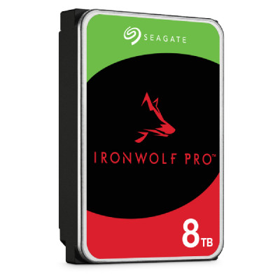 IRONWOLF PRO 8TB SATA 3.5IN 7200RPM NAS ST8000NT001