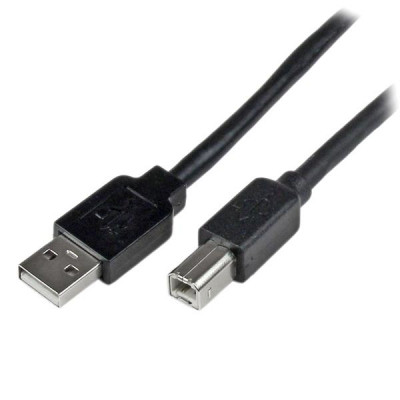 StarTech.com USB2HAB65AC USB-kabel USB A USB B Zwart