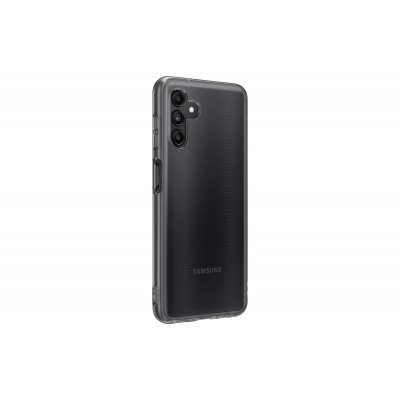 Samsung EF-QA047TBEGWW mobile phone case 16.5 cm (6.5") Cover Black, Transparent