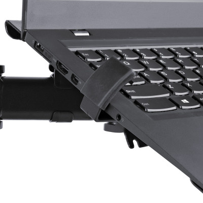 StarTech.com A-LAPTOP-DESK-MOUNT notebookstandaard Notebookarm Zwart 86,4 cm (34")