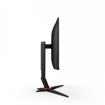 AOC G2 Q24G2A/BK écran plat de PC 60,5 cm (23.8") 2560 x 1440 pixels Noir, Rouge