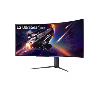 LG 45GR95QE-B computer monitor 113 cm (44.5'') 3440 x 1440 pixels Wide Quad HD OLED Black