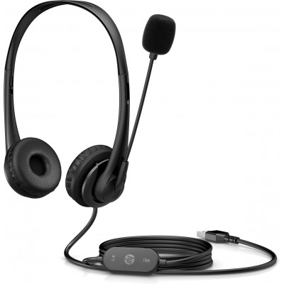 HP Wired USB-A Stereo Headset EURO  428H5AA#ABB