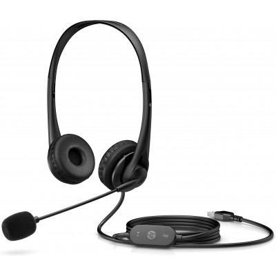 HP Wired USB-A Stereo Headset EURO  428H5AA#ABB