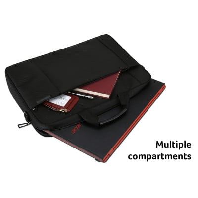 Acer Traveler Case notebook case 39.6 cm (15.6") Briefcase Black