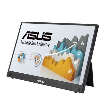 ASUS ZenScreen MB16AHT 39.6 cm (15.6") 1920 x 1080 pixels Full HD Touchscreen Black