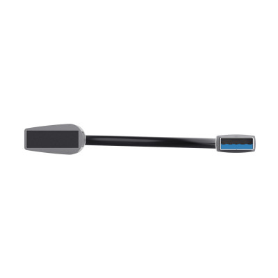 Trust Halyx USB 3.2 Gen 1 (3.1 Gen 1) Type-A 5 Mbit/s Noir, Gris