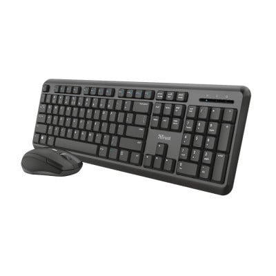 Trust TKM-350 keyboard Mouse included RF Wireless Black