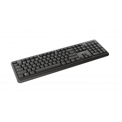 Trust TK-350 keyboard RF Wireless QWERTY US English Black