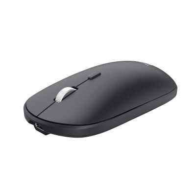 Trust Lyra toetsenbord Inclusief muis RF-draadloos + Bluetooth QWERTY Engels Zwart