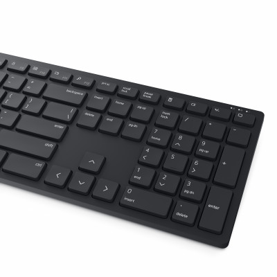 DELL KM5221W toetsenbord Inclusief muis RF Draadloos QWERTY US International Zwart
