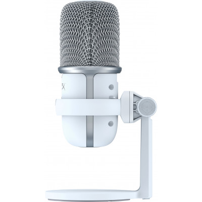 HyperX SoloCast - USB Microphone (White) Wit Microfoon voor spelcomputers