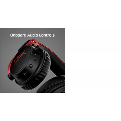 HyperX Cloud Alpha - Gaming Headset (Black-Red) Bedraad Hoofdband Gamen Zwart, Rood